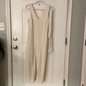 Banana Republic White Jumpsuit